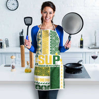Samoa Uniting Party Apron SUP Est 2025 Siapo Pattern LT14 - Polynesian Pride