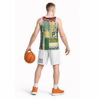 Samoa Uniting Party Basketball Jersey SUP Est 2025 Siapo Pattern LT14 - Polynesian Pride