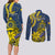 Niue Peniamina Gospel Day Couples Matching Long Sleeve Bodycon Dress and Long Sleeve Button Shirts Unique Niean Hiapo LT14 - Polynesian Pride