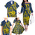 Niue Peniamina Gospel Day Family Matching Off Shoulder Long Sleeve Dress and Hawaiian Shirt Unique Niean Hiapo LT14 - Polynesian Pride