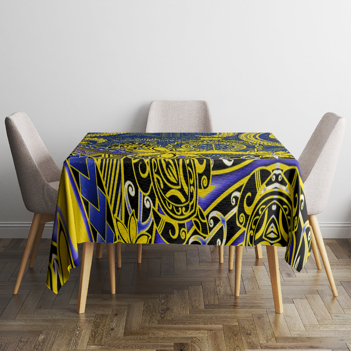 Niue Peniamina Gospel Day Tablecloth Unique Niean Hiapo LT14 - Polynesian Pride