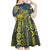 Personalised Niue Peniamina Gospel Day Kid Short Sleeve Dress Unique Niean Hiapo LT14 - Polynesian Pride