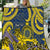 Personalised Niue Peniamina Gospel Day Quilt Unique Niean Hiapo LT14 Blue - Polynesian Pride