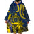 Personalised Niue Peniamina Gospel Day Wearable Blanket Hoodie Unique Niean Hiapo LT14 - Polynesian Pride