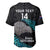 Custom New Zealand Silver Fern Rugby Baseball Jersey Pacific 2023 Kia Haka Kiwis With Maori Ta Moko LT14 - Polynesian Pride