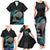 Custom New Zealand Silver Fern Rugby Family Matching Tank Maxi Dress and Hawaiian Shirt Pacific 2023 Kia Haka Kiwis With Maori Ta Moko LT14 - Polynesian Pride