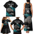 Custom New Zealand Silver Fern Rugby Family Matching Tank Maxi Dress and Hawaiian Shirt Pacific 2023 Kia Haka Kiwis With Maori Ta Moko LT14 - Polynesian Pride