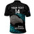 Custom New Zealand Silver Fern Rugby Polo Shirt Pacific 2023 Kia Haka Kiwis With Maori Ta Moko LT14 - Polynesian Pride