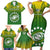 Custom Cook Islands Rugby Family Matching Short Sleeve Bodycon Dress and Hawaiian Shirt Pacific 2023 Go The Kukis LT14 - Polynesian Pride