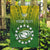 Custom Cook Islands Rugby Garden Flag Pacific 2023 Go The Kukis LT14 Garden Flag Green - Polynesian Pride