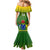 Custom Cook Islands Rugby Mermaid Dress Pacific 2023 Go The Kukis LT14 - Polynesian Pride