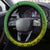 Cook Islands Rugby Steering Wheel Cover Pacific 2023 Go The Kukis