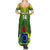 Custom Cook Islands Rugby Summer Maxi Dress Pacific 2023 Go The Kukis LT14 - Polynesian Pride