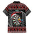 All I Want For Christmas Is Darts New Zealand Family Matching Short Sleeve Bodycon Dress and Hawaiian Shirt