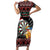 All I Want For Christmas Is Darts New Zealand Family Matching Short Sleeve Bodycon Dress and Hawaiian Shirt