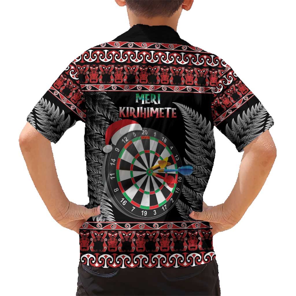 All I Want For Christmas Is Darts New Zealand Kid Hawaiian Shirt LT14 - Polynesian Pride