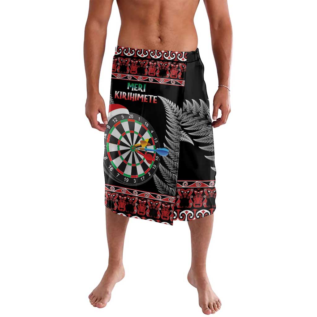 All I Want For Christmas Is Darts New Zealand Lavalava LT14 Black - Polynesian Pride