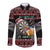 All I Want For Christmas Is Darts New Zealand Long Sleeve Button Shirt