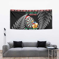 All I Want For Christmas Is Darts New Zealand Tapestry LT14 - Polynesian Pride