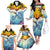 Aloha Hawaii Dolphins Family Matching Off Shoulder Long Sleeve Dress and Hawaiian Shirt Heart Of The Ocean Tropical Summer Vibes LT14 - Polynesian Pride