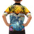 Aloha Hawaii Dolphins Family Matching Puletasi and Hawaiian Shirt Heart Of The Ocean Tropical Summer Vibes LT14 - Polynesian Pride