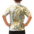 Polynesia Dolphins Hawaiian Shirt Valentine Day Floral Polynesian - Vintage Brown LT14 - Polynesian Pride