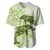 Polynesia Dolphins Baseball Jersey Valentine Day Floral Polynesian - Vintage Lime Green LT14 Lime Green - Polynesian Pride