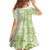 Polynesia Dolphins Family Matching Off Shoulder Short Dress and Hawaiian Shirt Valentine Day Floral Polynesian - Vintage Lime Green LT14 - Polynesian Pride