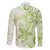 Polynesia Dolphins Family Matching Short Sleeve Bodycon Dress and Hawaiian Shirt Valentine Day Floral Polynesian - Vintage Lime Green LT14 - Polynesian Pride