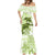 Polynesia Dolphins Mermaid Dress Valentine Day Floral Polynesian - Vintage Lime Green LT14 - Polynesian Pride