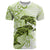 Polynesia Dolphins T Shirt Valentine Day Floral Polynesian - Vintage Lime Green LT14 Lime Green - Polynesian Pride