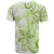 Polynesia Dolphins T Shirt Valentine Day Floral Polynesian - Vintage Lime Green LT14 - Polynesian Pride