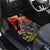 New Zealand and Australia ANZAC Day Car Mats Sliver Fern Kakapo With Golden Wattle Kangaroo