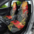 New Zealand and Australia ANZAC Day Car Seat Cover Sliver Fern Kakapo With Golden Wattle Kangaroo