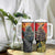 New Zealand and Australia ANZAC Day Tumbler With Handle Sliver Fern Kakapo With Golden Wattle Kangaroo