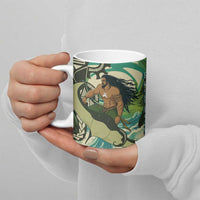 Aotearoa Tangaroa Atua Ceramic Mug New Zealand God Of The Ocean LT14 - Polynesian Pride