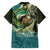 Aotearoa Tangaroa Atua Family Matching Long Sleeve Bodycon Dress and Hawaiian Shirt New Zealand God Of The Ocean