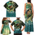 Aotearoa Tangaroa Atua Family Matching Tank Maxi Dress and Hawaiian Shirt New Zealand God Of The Ocean