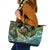 Aotearoa Tangaroa Atua Leather Tote Bag New Zealand God Of The Ocean