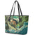 Aotearoa Tangaroa Atua Leather Tote Bag New Zealand God Of The Ocean