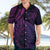 New Zealand Lizard Hawaiian Shirt Silver Fern Aotearoa Maori Purple Version