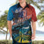 Personalised United States And New Zealand Hawaiian Shirt USA Eagle With Kowhai Aotearoa Tui Bird