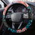 Personalised United States And New Zealand Steering Wheel Cover USA Eagle With Kowhai Aotearoa Tui Bird