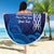 Personalised Matariki New Zealand Beach Blanket Maori New Year Galaxy Koru Pattern