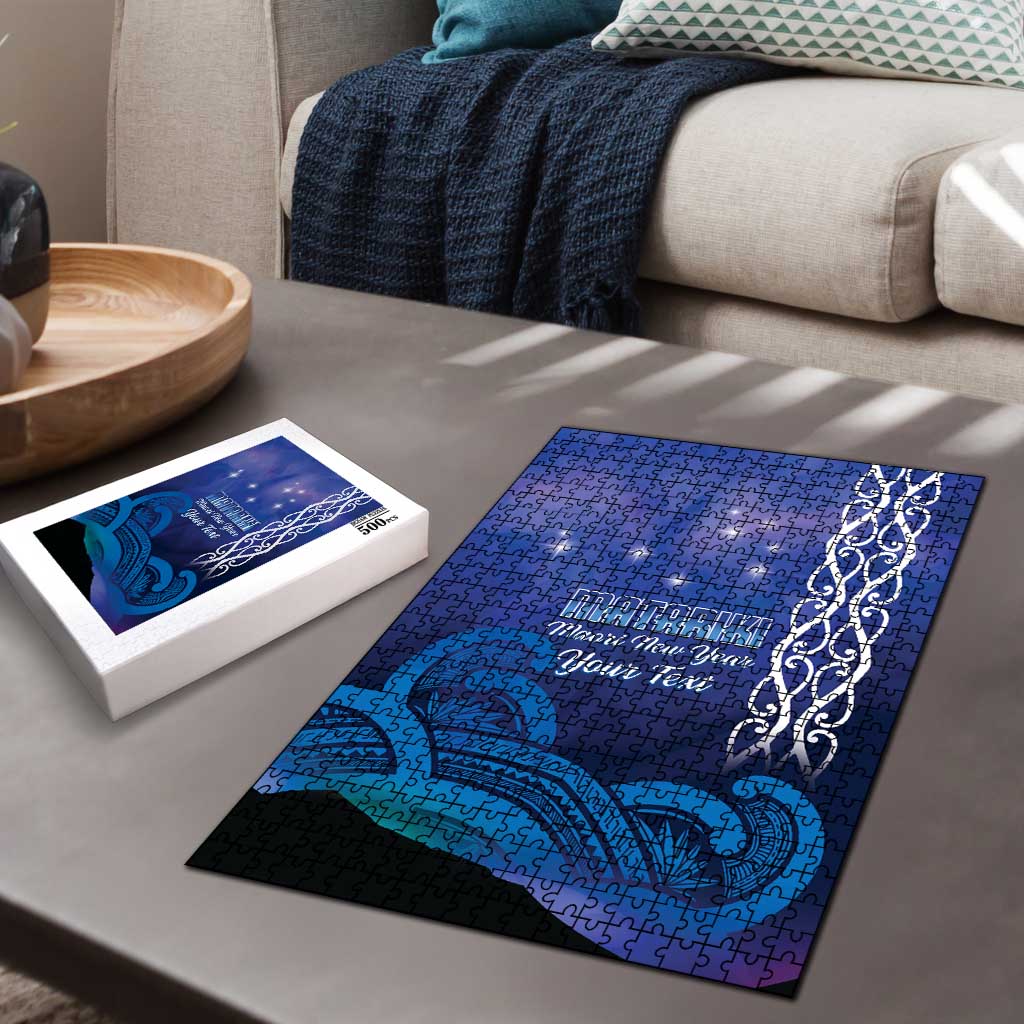 Personalised Matariki New Zealand Puzzle Maori New Year Galaxy Koru Pattern LT14 - Polynesian Pride