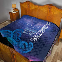 Personalised Matariki New Zealand Quilt Maori New Year Galaxy Koru Pattern LT14 - Polynesian Pride