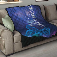 Personalised Matariki New Zealand Quilt Maori New Year Galaxy Koru Pattern LT14 - Polynesian Pride