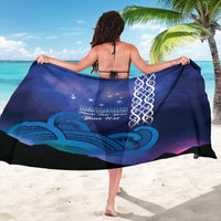 Personalised Matariki New Zealand Sarong Maori New Year Galaxy Koru Pattern LT14 - Polynesian Pride