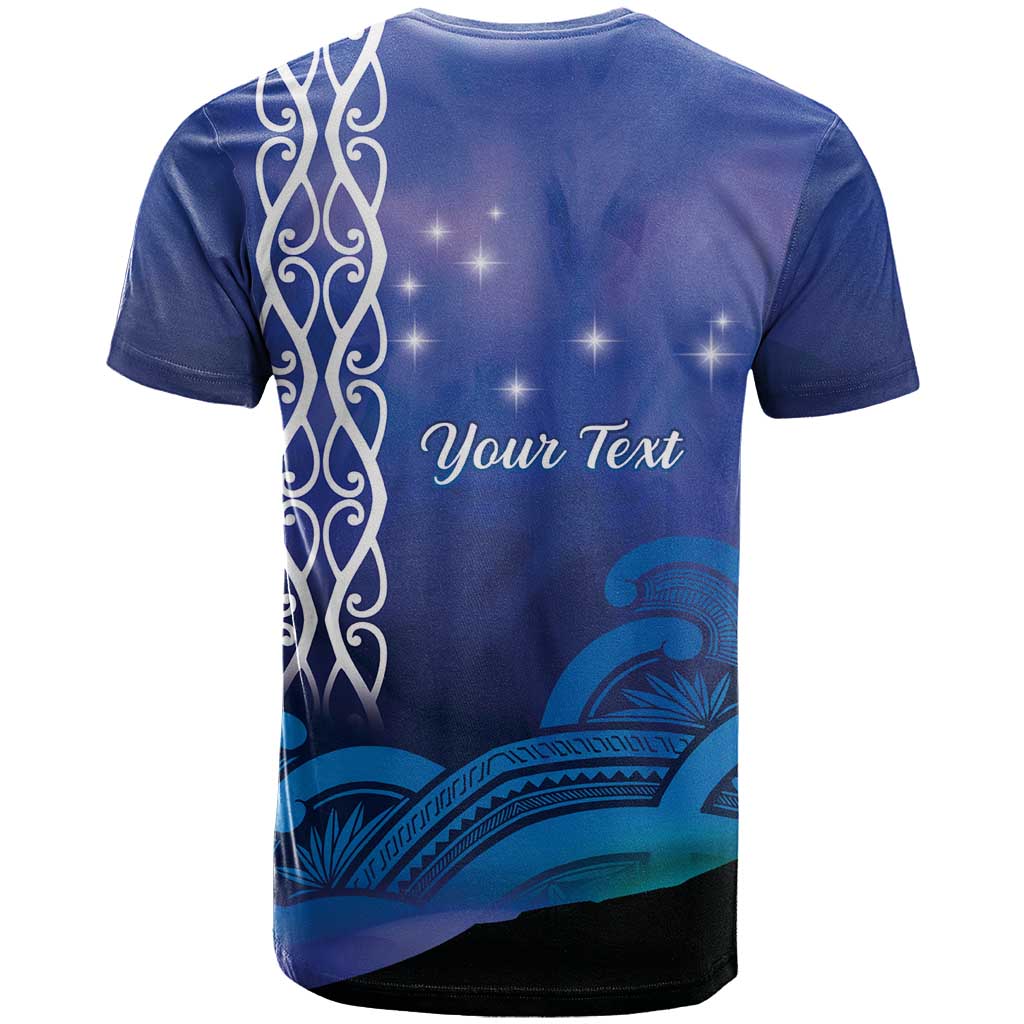 Personalised Matariki New Zealand T Shirt Maori New Year Galaxy Koru Pattern LT14 - Polynesian Pride