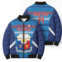 Philippines Football 2026 Bomber Puffer Jacket Come On Filipinas LT14 - Polynesian Pride